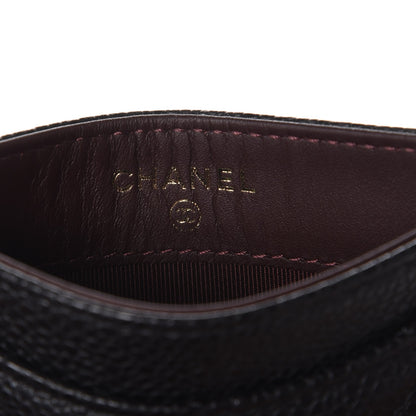 Chanel Caviar Quilted Card Holder Black 6 of 9