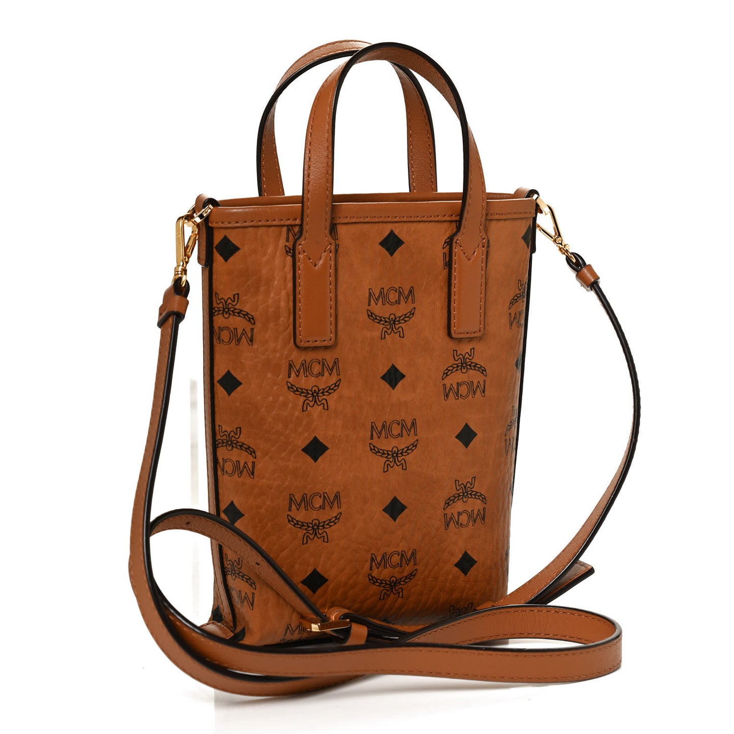 Visetos Essential Crossbody Bag Cognac