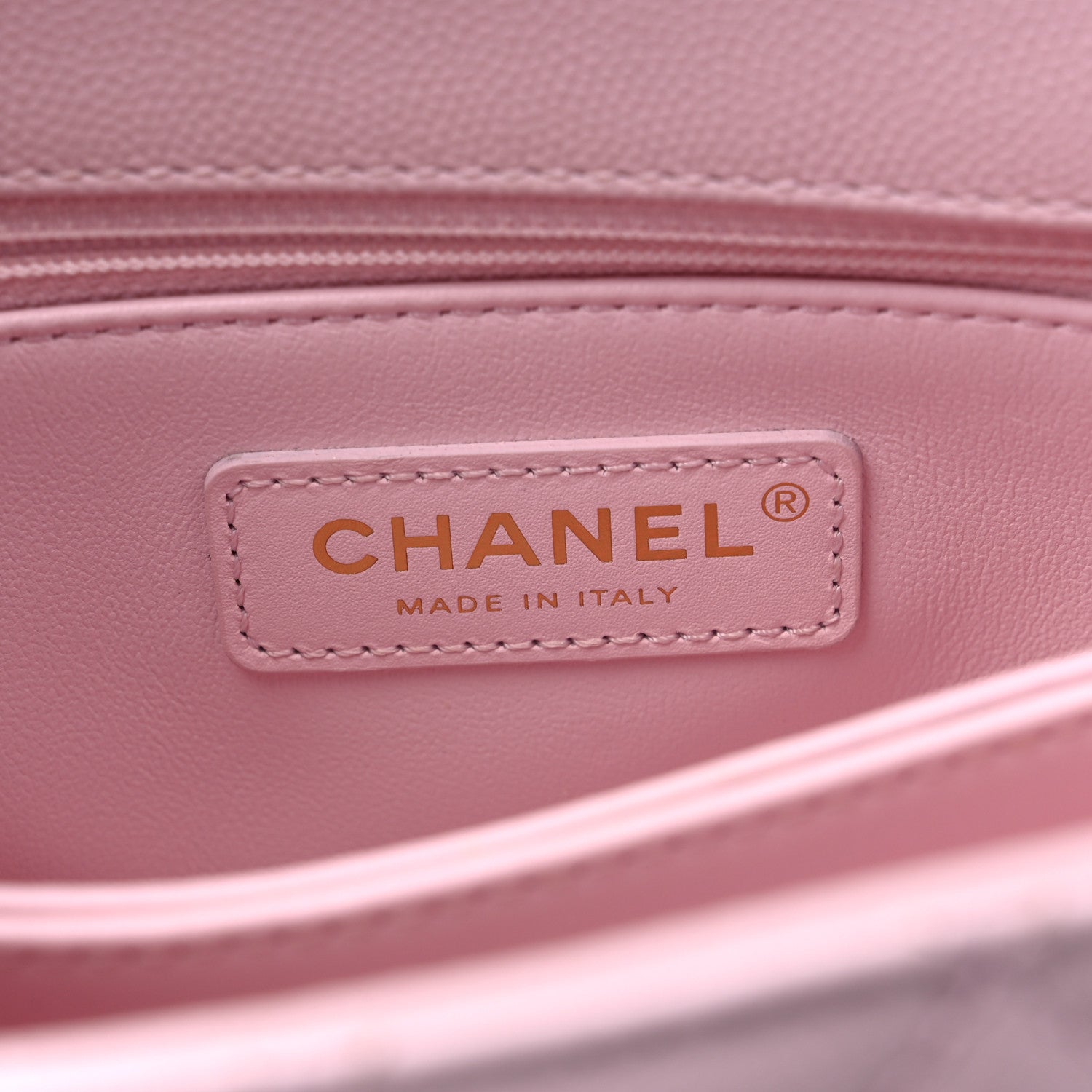 Chanel Caviar Quilted Mini Coco Handle Flap Light Pink 6 of 10