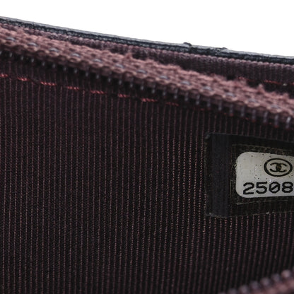 Chanel Caviar Quilted Square Wallet On Chain WOC Black 8 of 12