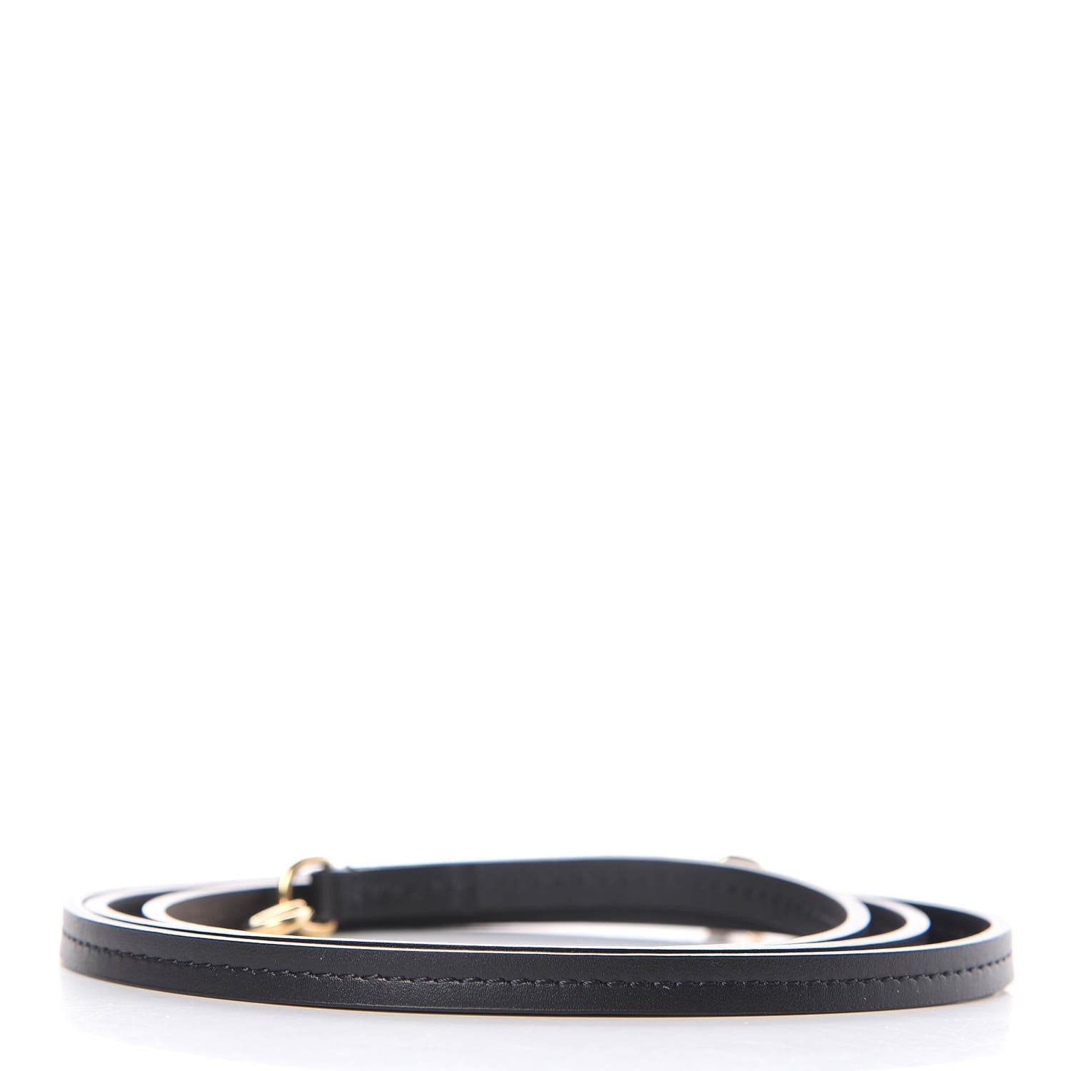 Louis Vuitton Calfskin Eye Trunk Case Strap Black 2 of 3