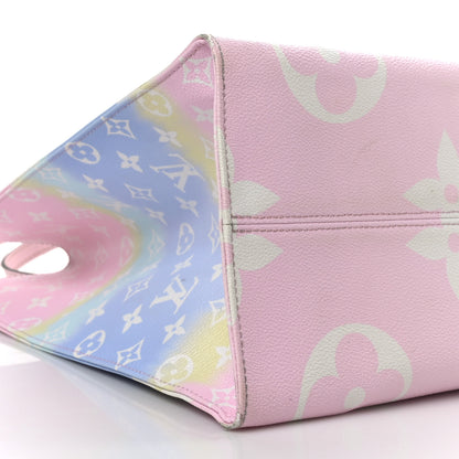 Louis Vuitton Monogram Escale Onthego GM Pastel 7 of 8