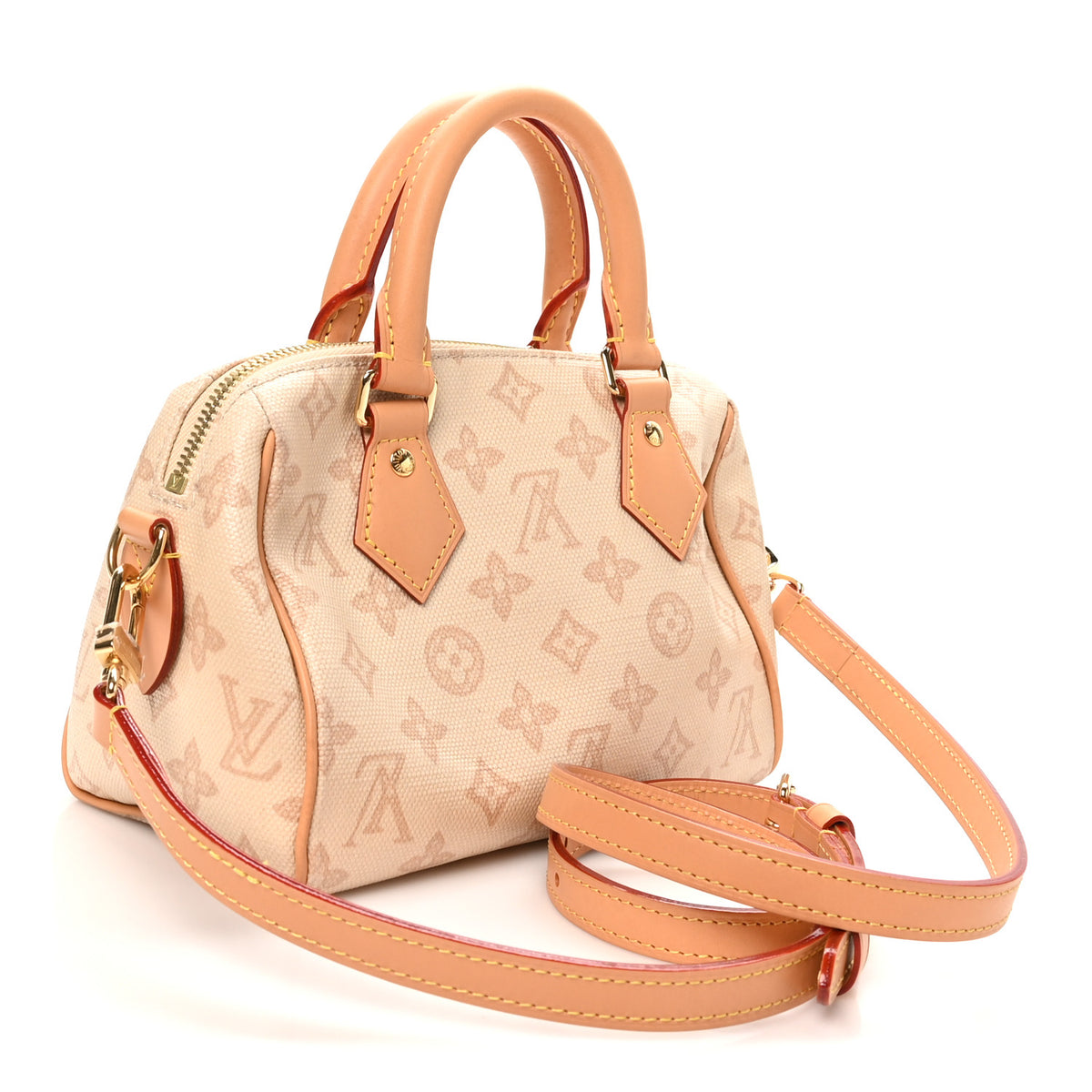 Monogram Origine Lin Speedy Bandouliere 20 Linen