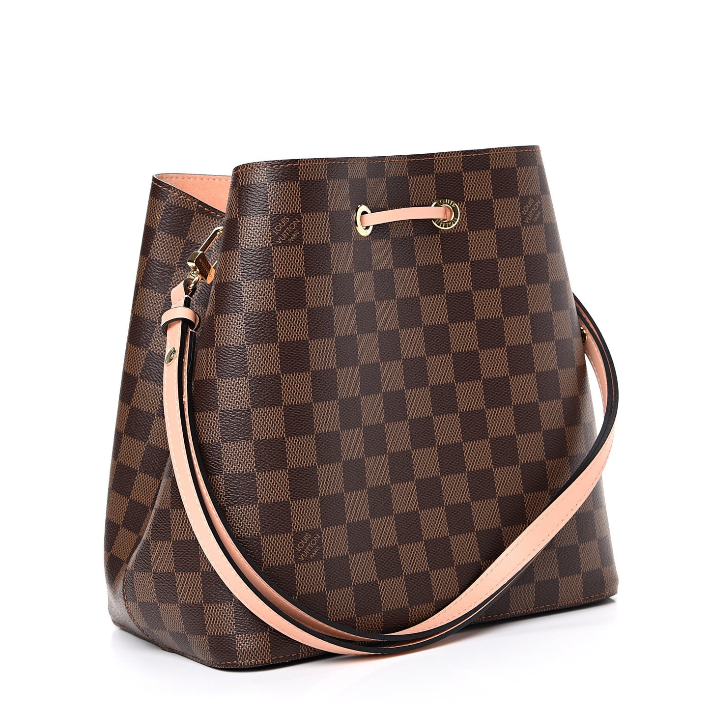 Damier Ebene Neonoe MM Venus Pink