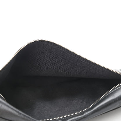 Gucci Fluffy Calfskin Morpheus Messenger Bag Black 5 of 10
