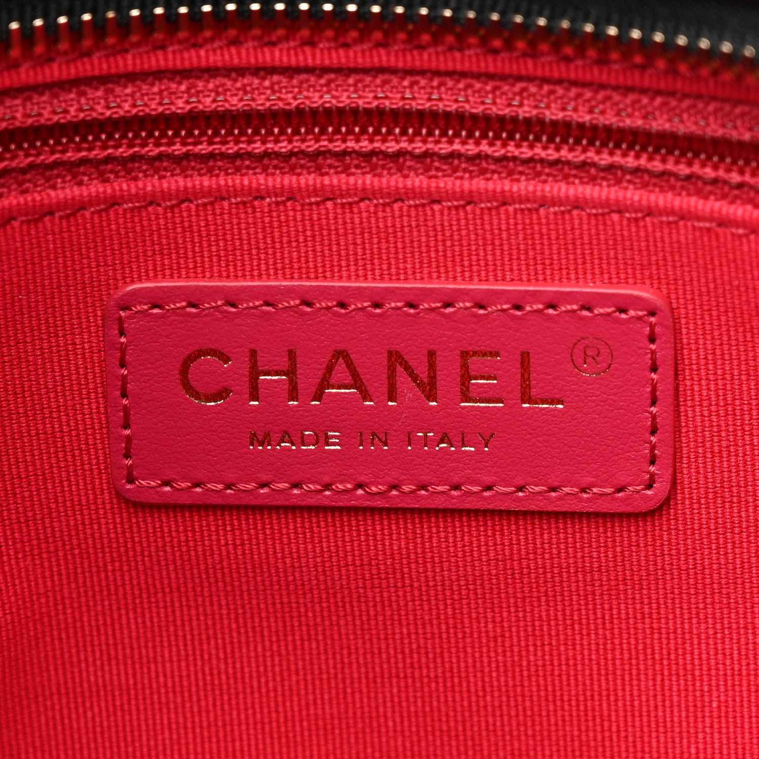 Chanel Calfskin CC Zipped Shopping Tote Black 6 of 11