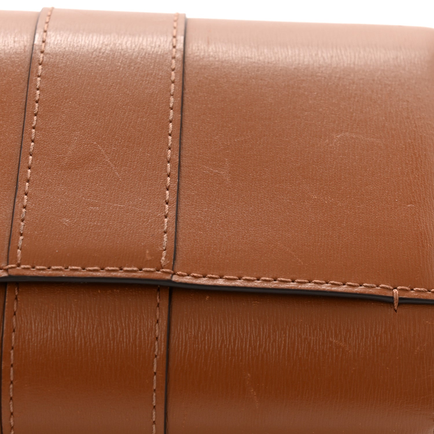 Delvaux Calfskin Brillant Compact Wallet Vegetal 10 of 11