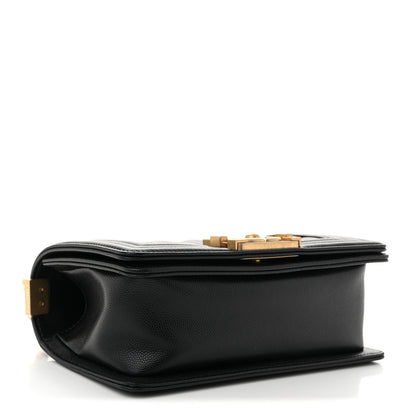 Chanel Caviar Quilted Small Boy Flap Black 4 of 11