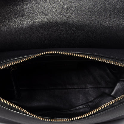 Christian Dior Calfskin Top Handle Flap Black 5 of 9