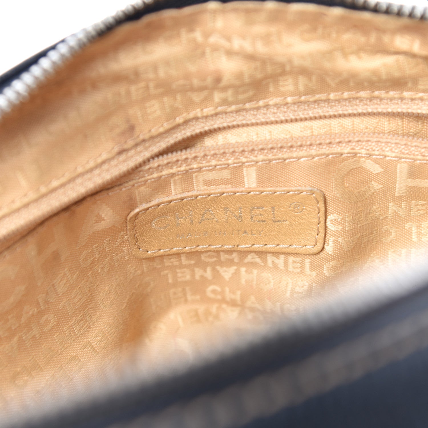 Chanel Calfskin Large Tassel Bowler Black 13 of 15