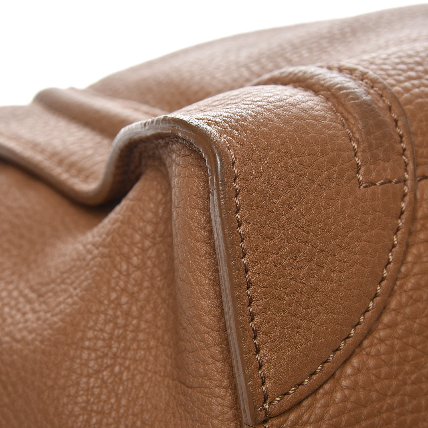 Celine Pebbled Calfskin Mini Luggage Camel 11 of 16