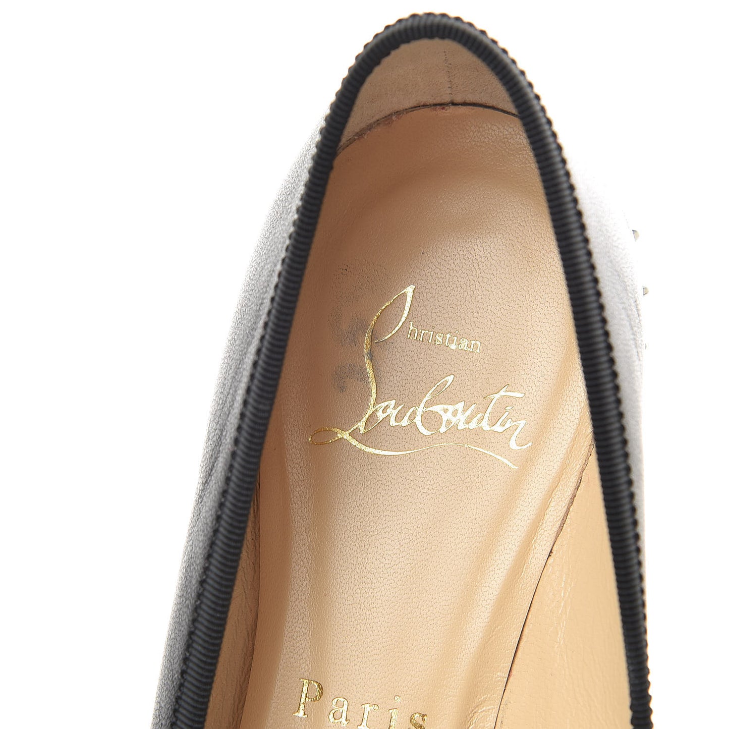 Shiny Nappa La Massine Flats 38 Black