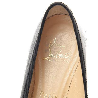 Christian Louboutin Shiny Nappa La Massine Flats 38 Black 14 of 15
