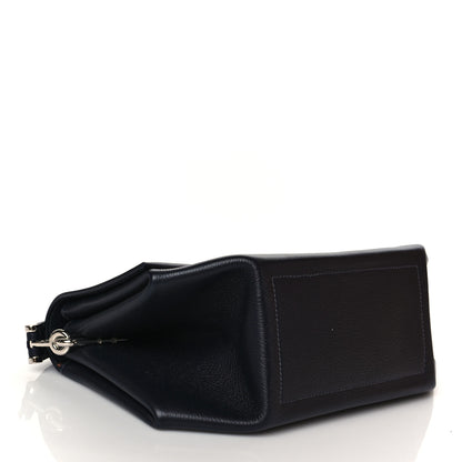 Hermes Taurillon Novillo Opli 28 Bleu Indigo Poppy 4 of 11