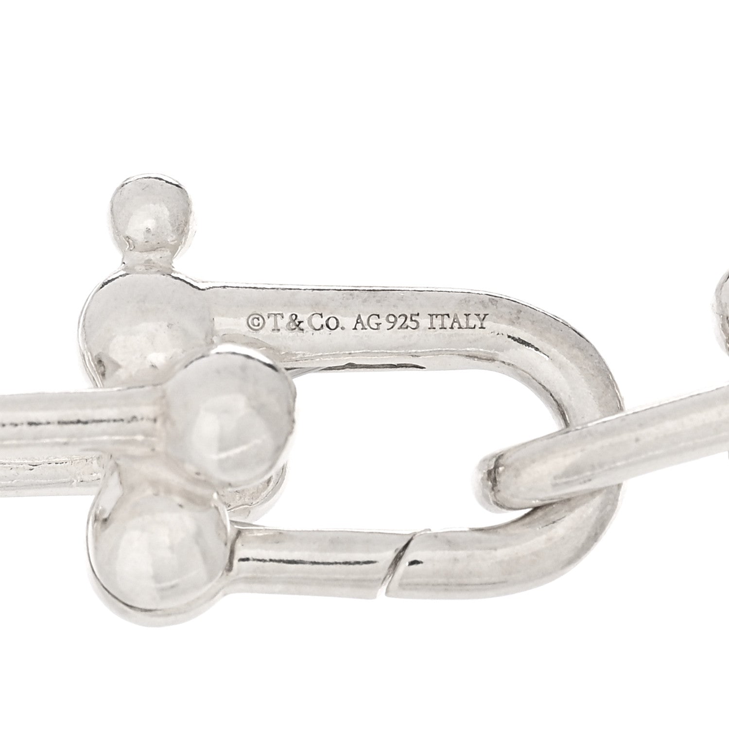 Tiffany Sterling Silver HardWear Link Bracelet 3 of 3
