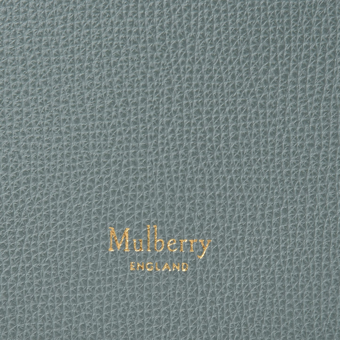 Cross Grain Calfskin Clifton Flap Antique Blue