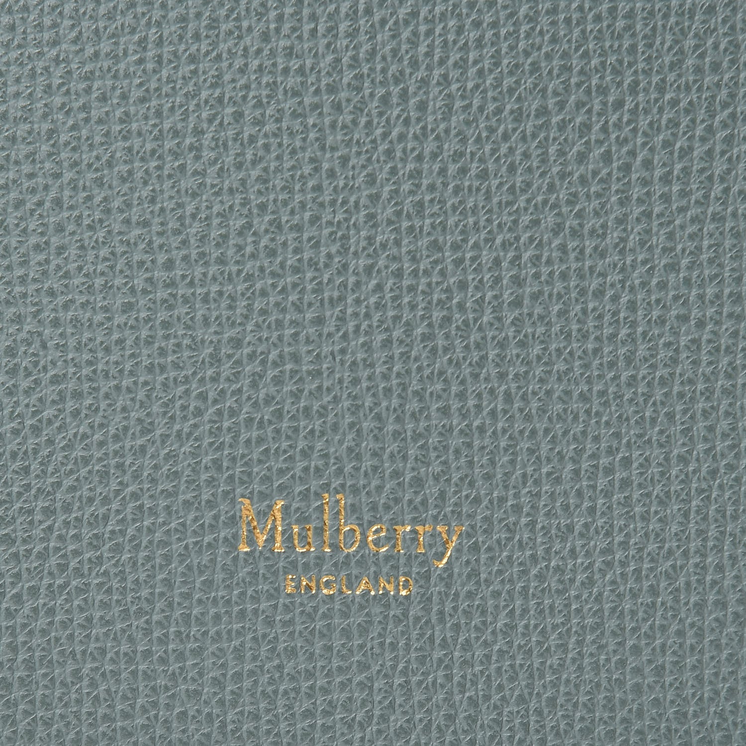 Mulberry Cross Grain Calfskin Clifton Flap Antique Blue 7 of 12