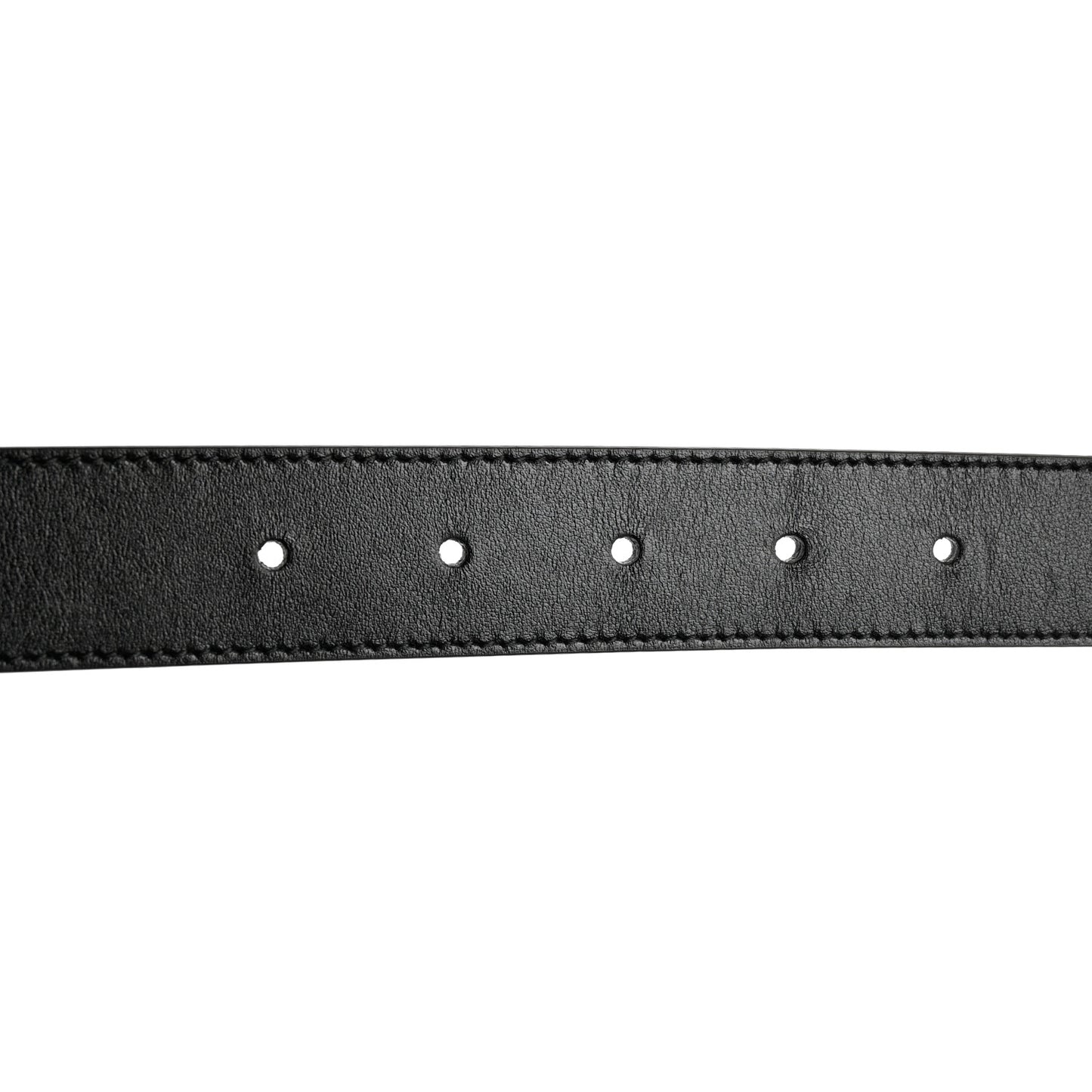Plutone Calfskin Double G 30mm Belt 90 36 Black