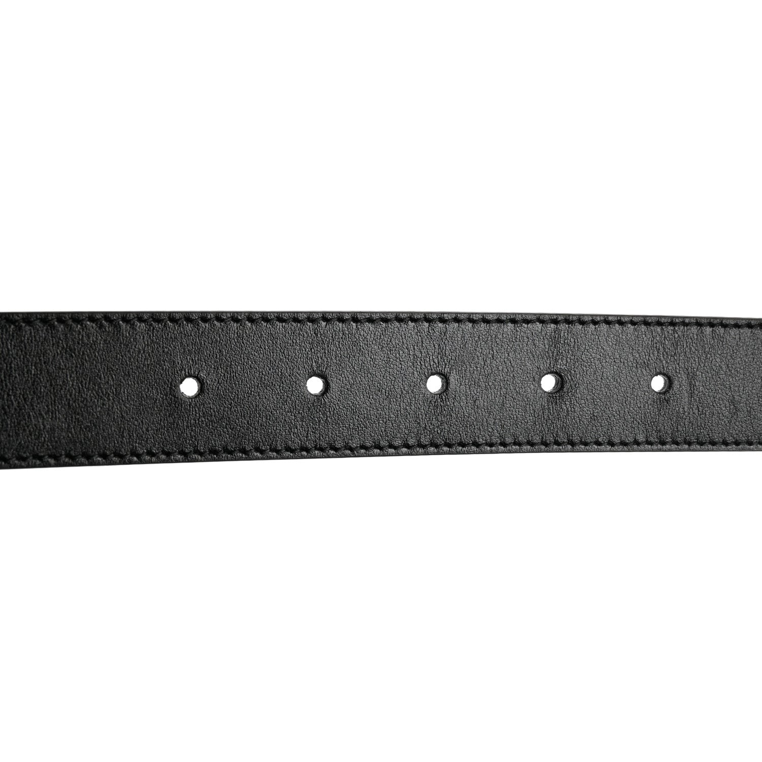 Gucci Plutone Calfskin Double G 30mm Belt 90 36 Black 4 of 5