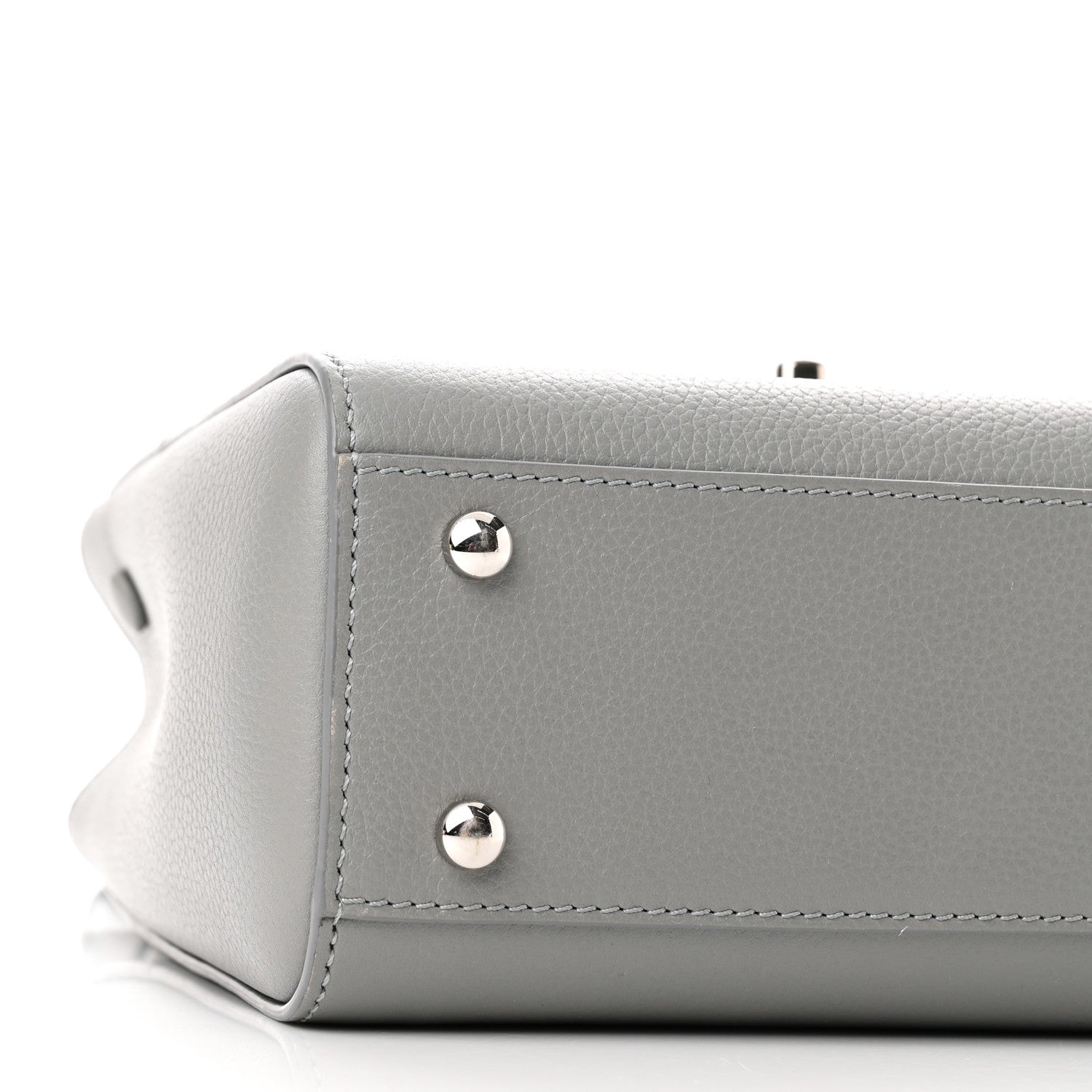 Chanel Grained Calfskin Mini Neo Executive Shopper Tote Grey 9 of 13