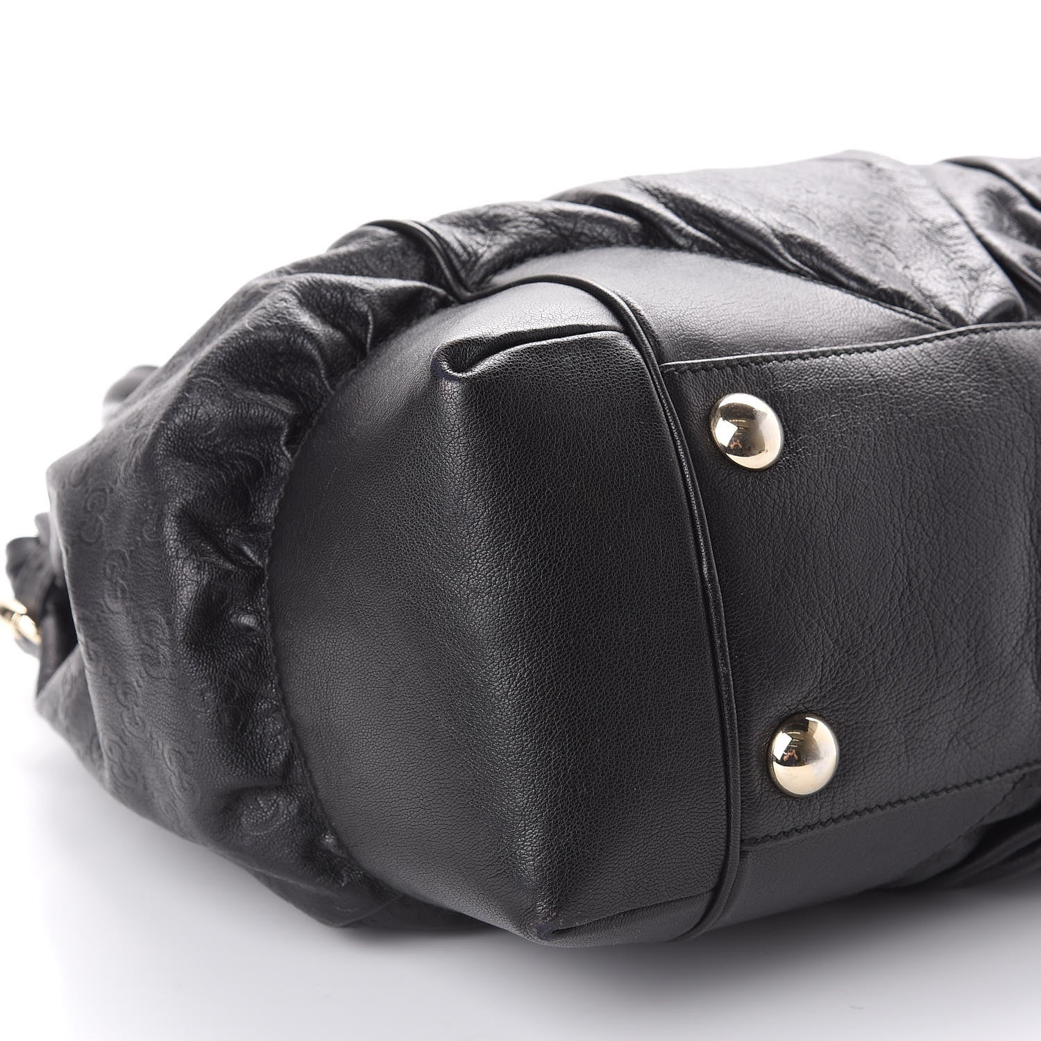 Gucci Guccissima Full Moon Tote Black 6 of 12