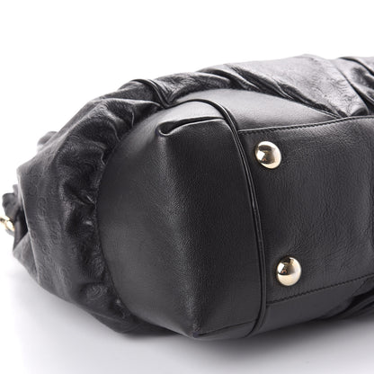 Gucci Guccissima Full Moon Tote Black 6 of 12