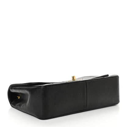 Chanel Lambskin Quilted Medium Single Flap Black 5 of 11