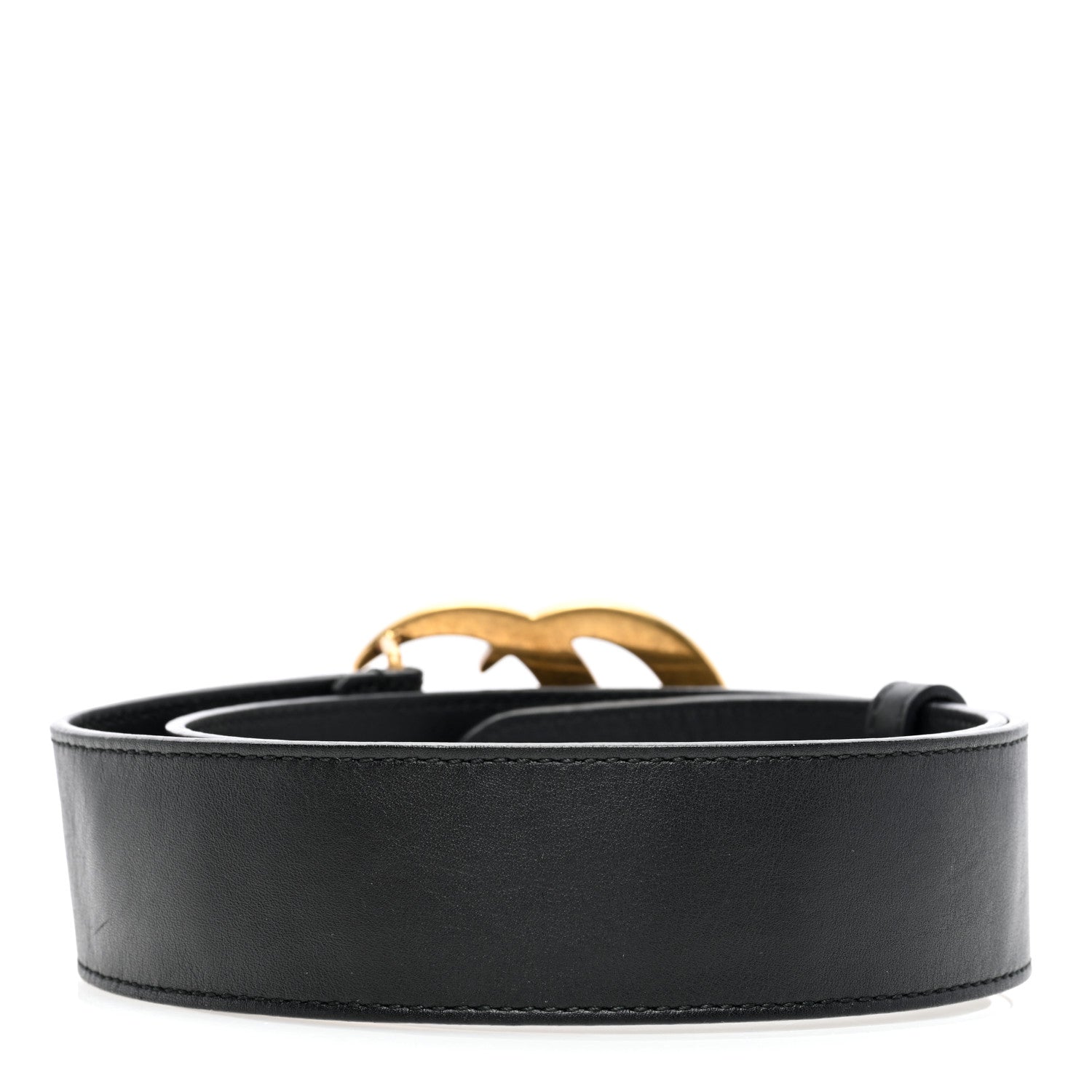 Gucci Calfskin Double G 30mm Belt 85 34 Black 2 of 4