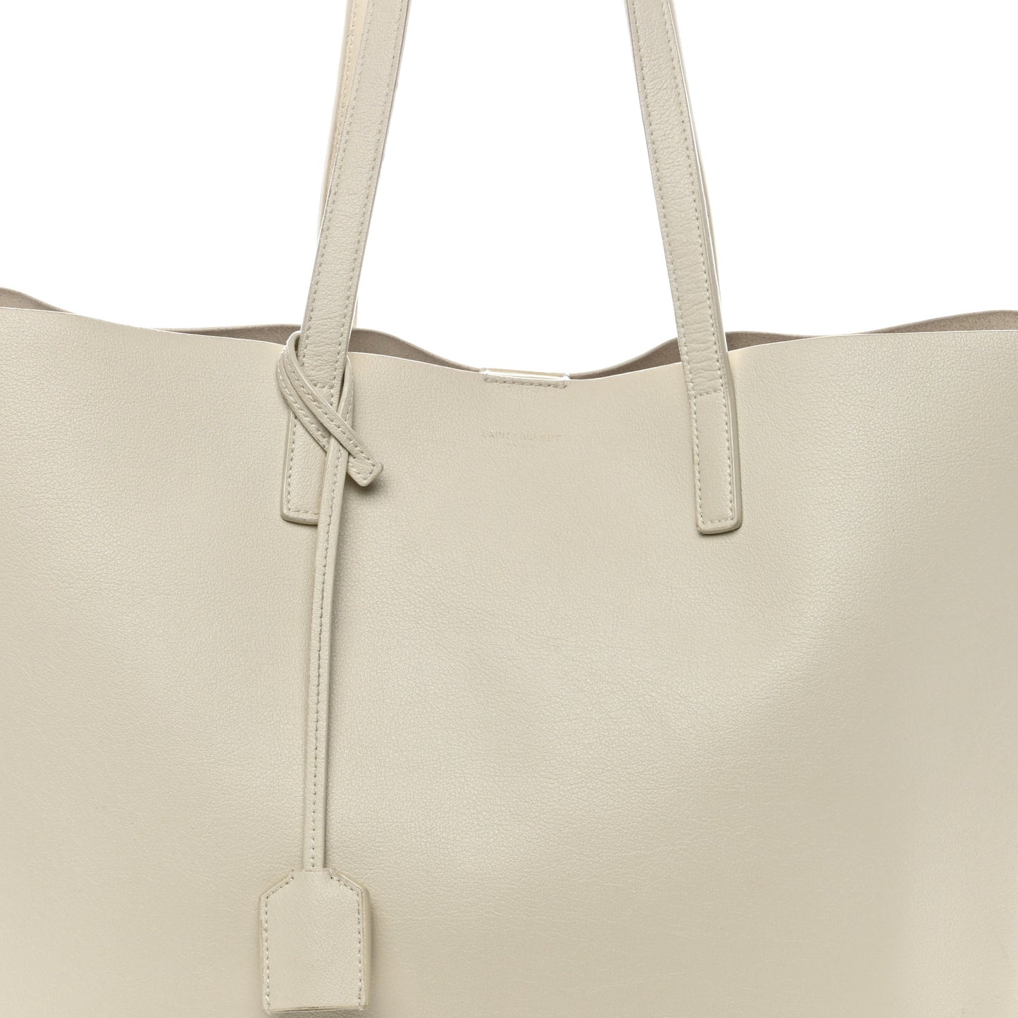 Calfskin Large Shopping Tote Porcellana