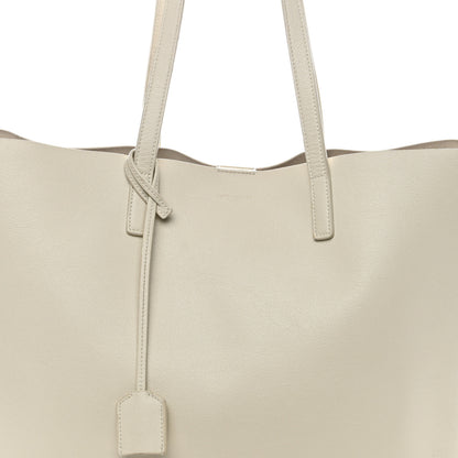 Saint Laurent Calfskin Large Shopping Tote Porcellana 9 of 19