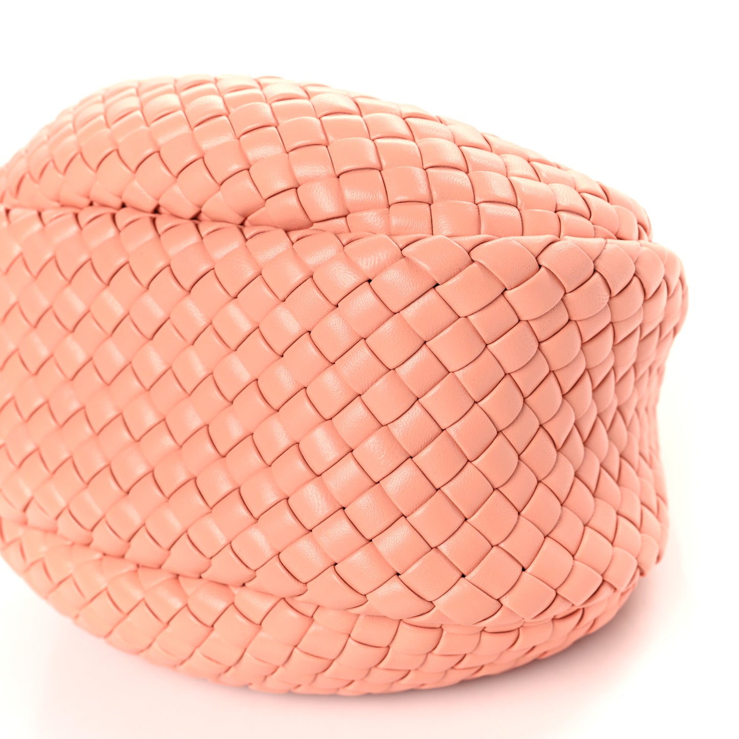 Lambskin Padded Intrecciato Mini Jodie Peachy