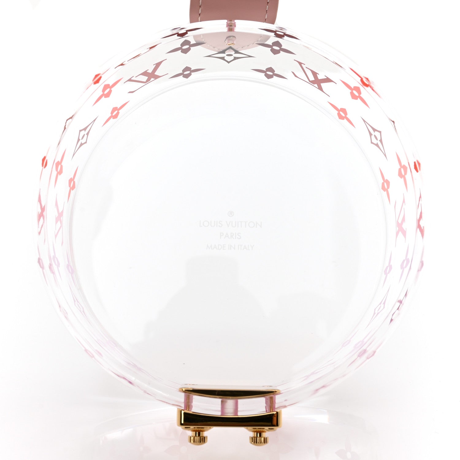 Louis Vuitton Transparent Plexiglass Box Scott Rose Ballerine 5 of 6
