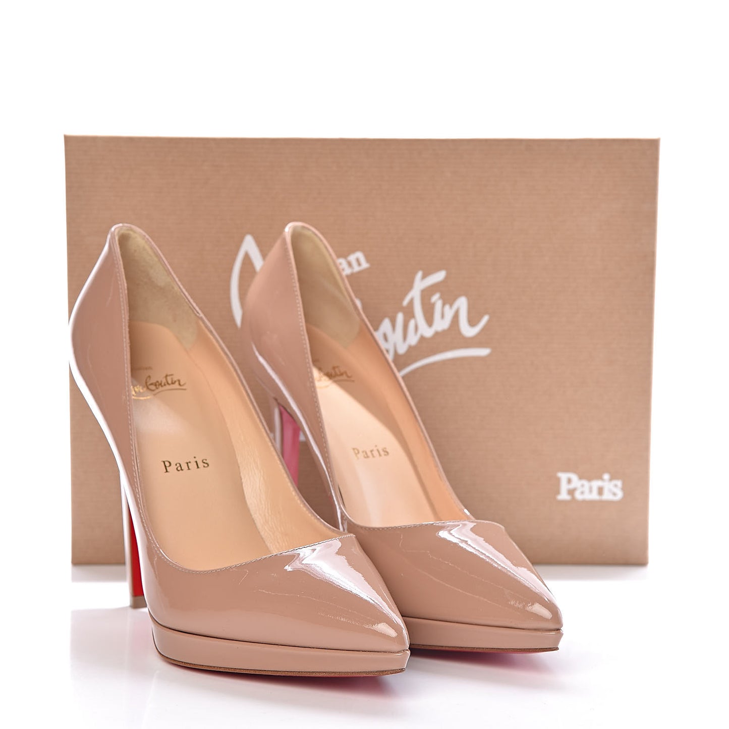 Patent Pigalle Plato 120 Pumps 37 Nude