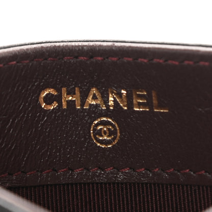 Chanel Lambskin Quilted Card Holder Black 7 of 9