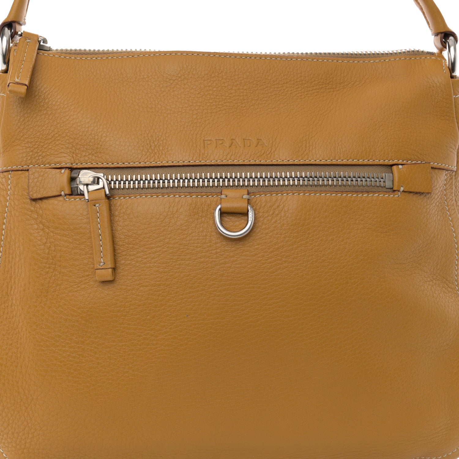Prada Vitello Daino Hobo Sughero 8 of 14