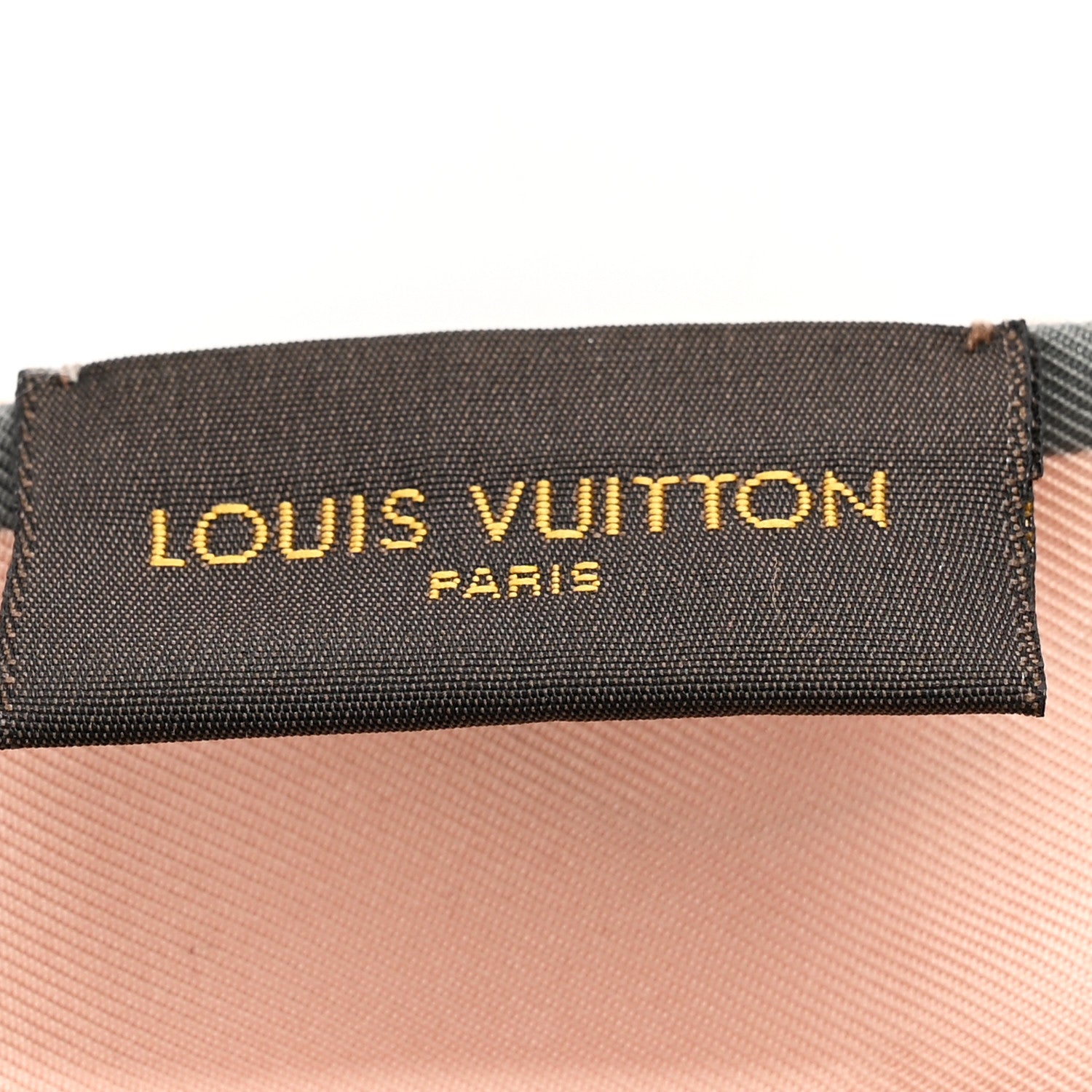 Louis Vuitton Silk Monogram Trunks Bandeau Rose Poudre 1861567