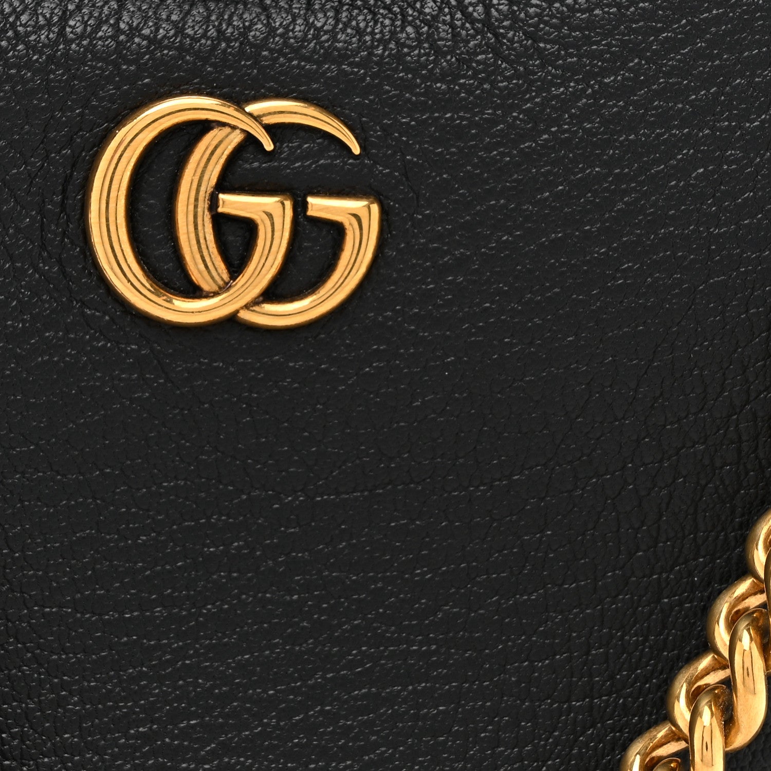 Gucci Goatskin Small Aphrodite Shoulder Bag Black 7 of 10
