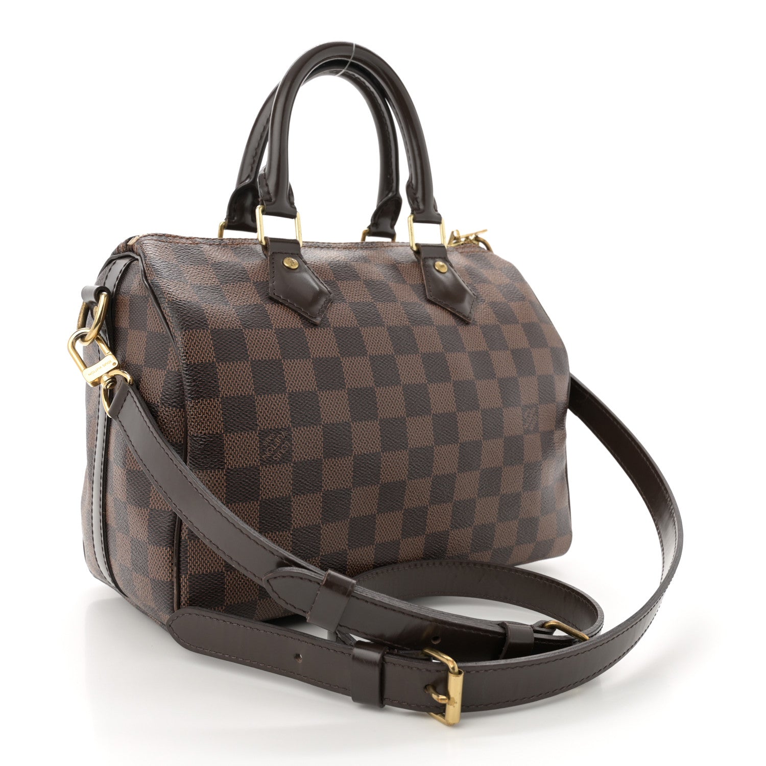 Louis Vuitton Damier Ebene Speedy Bandouliere 25 3 of 14