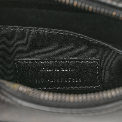 Saint Laurent Calfskin Matelasse Monogram Lou Belt Bag Black 7 of 11