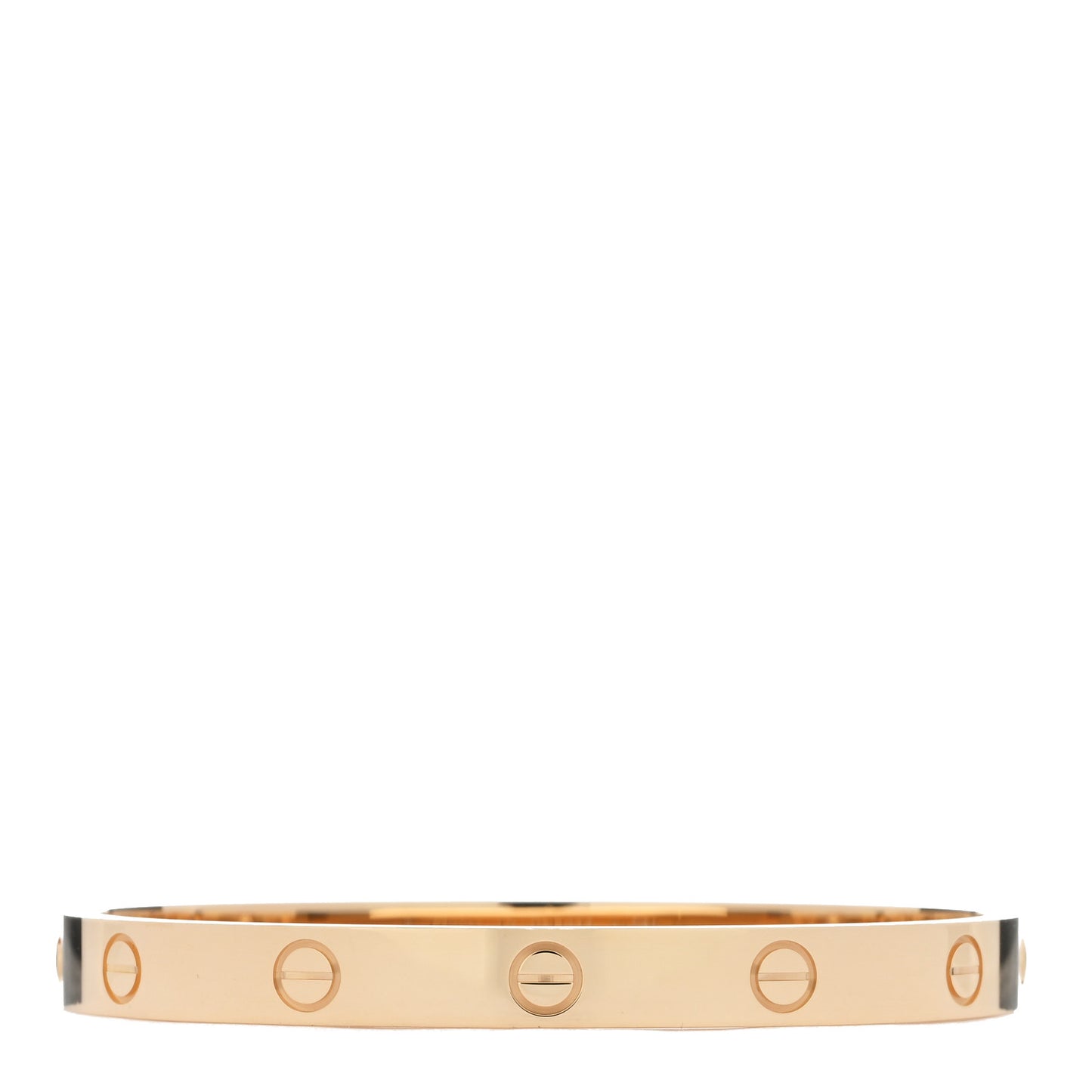18K Yellow Gold LOVE Bracelet 17