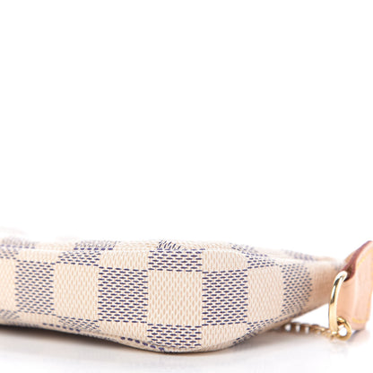 Louis Vuitton Damier Azur Mini Pochette Accessories 6 of 9