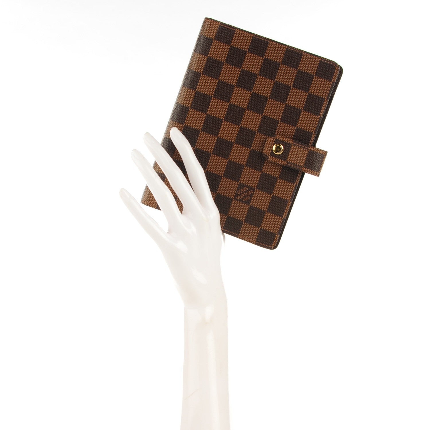 Louis Vuitton Damier Ebene Medium Ring Agenda Cover 2 of 7