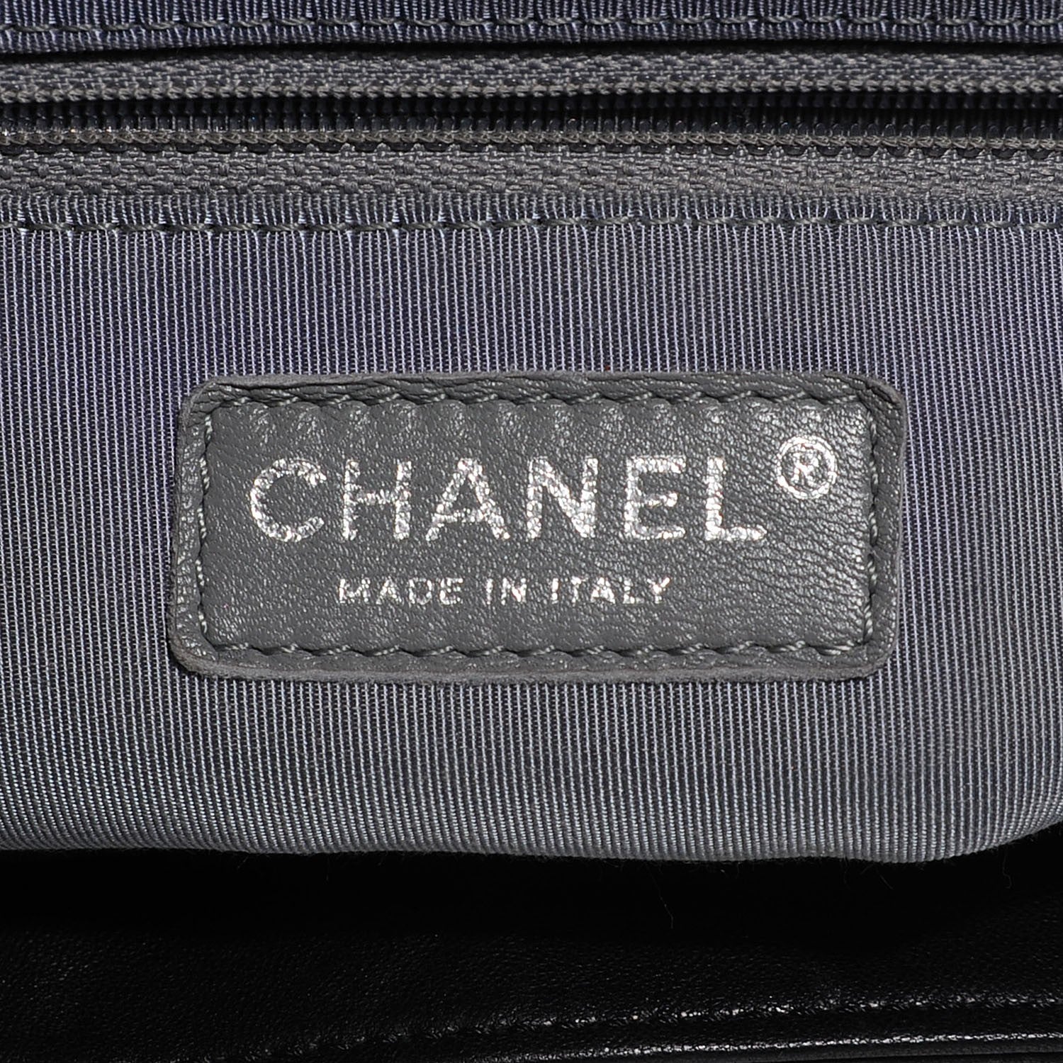 Chanel Washed Lambskin Quilted Medium Chain Around Messenger Black 6 of 8