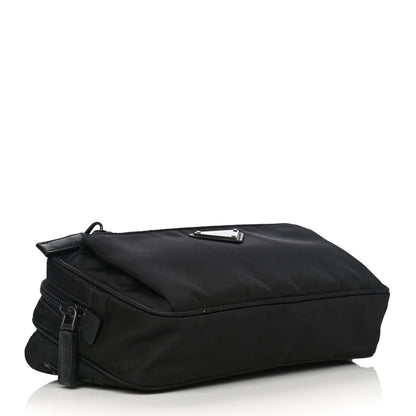 Prada Re-Nylon Saffiano Convertible Belt Bag Black 4 of 11