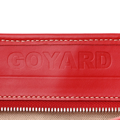 Goyard Goyardine Marquises Tote Red 7 of 10