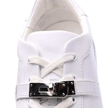 Hermes Calfskin Mens Day Sneakers 44 White 2 of 12