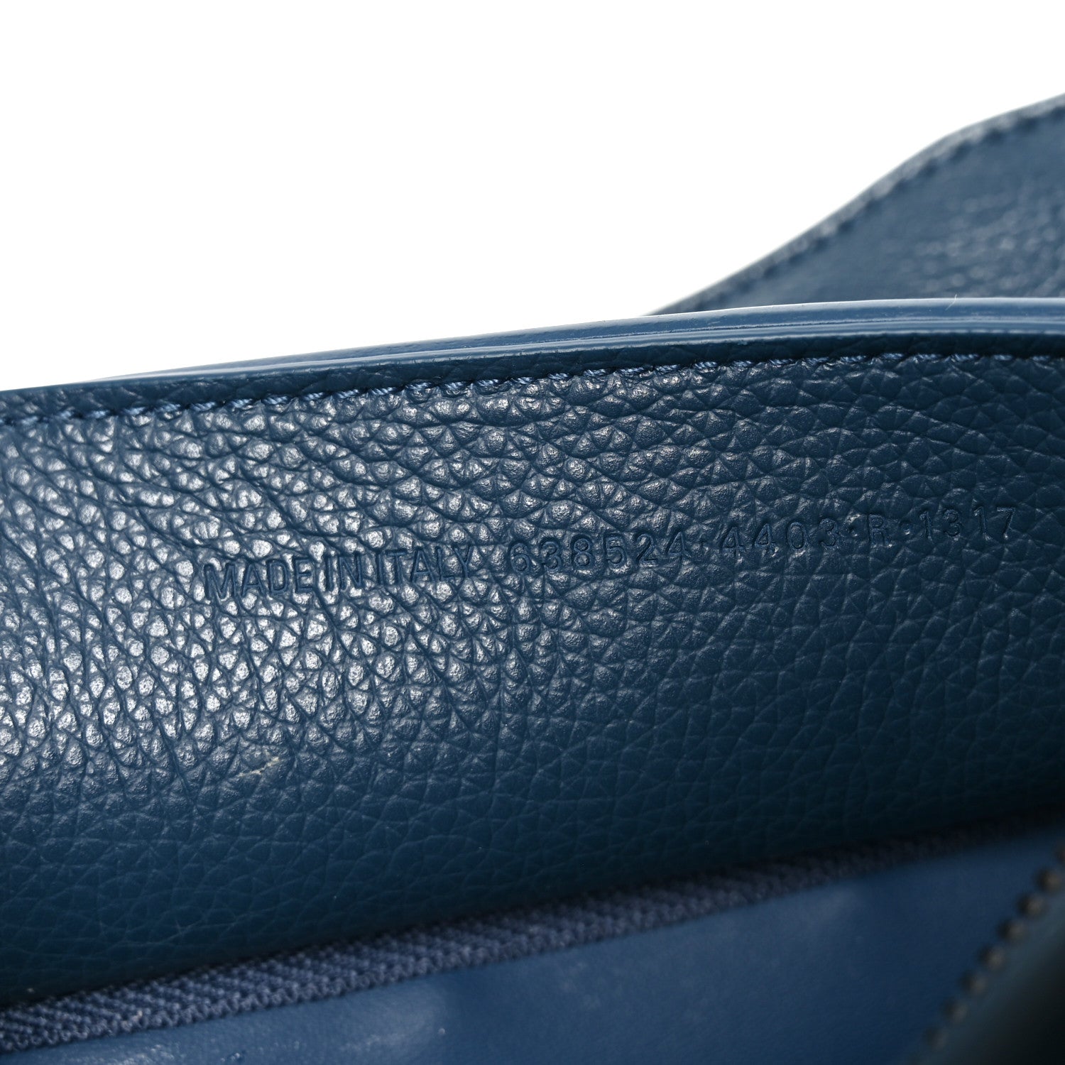 Balenciaga Grained Calfskin Neo Classic Silver Hardware Mini City Petrol Blue 7 of 10