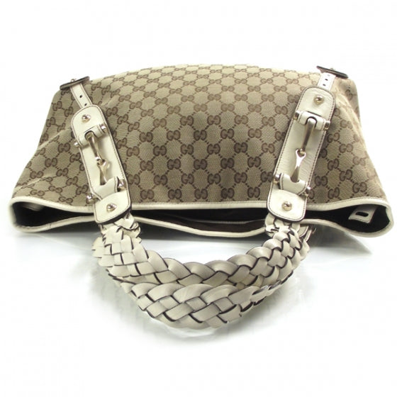 Gucci Monogram Pelham Tote Ivory 5 of 10