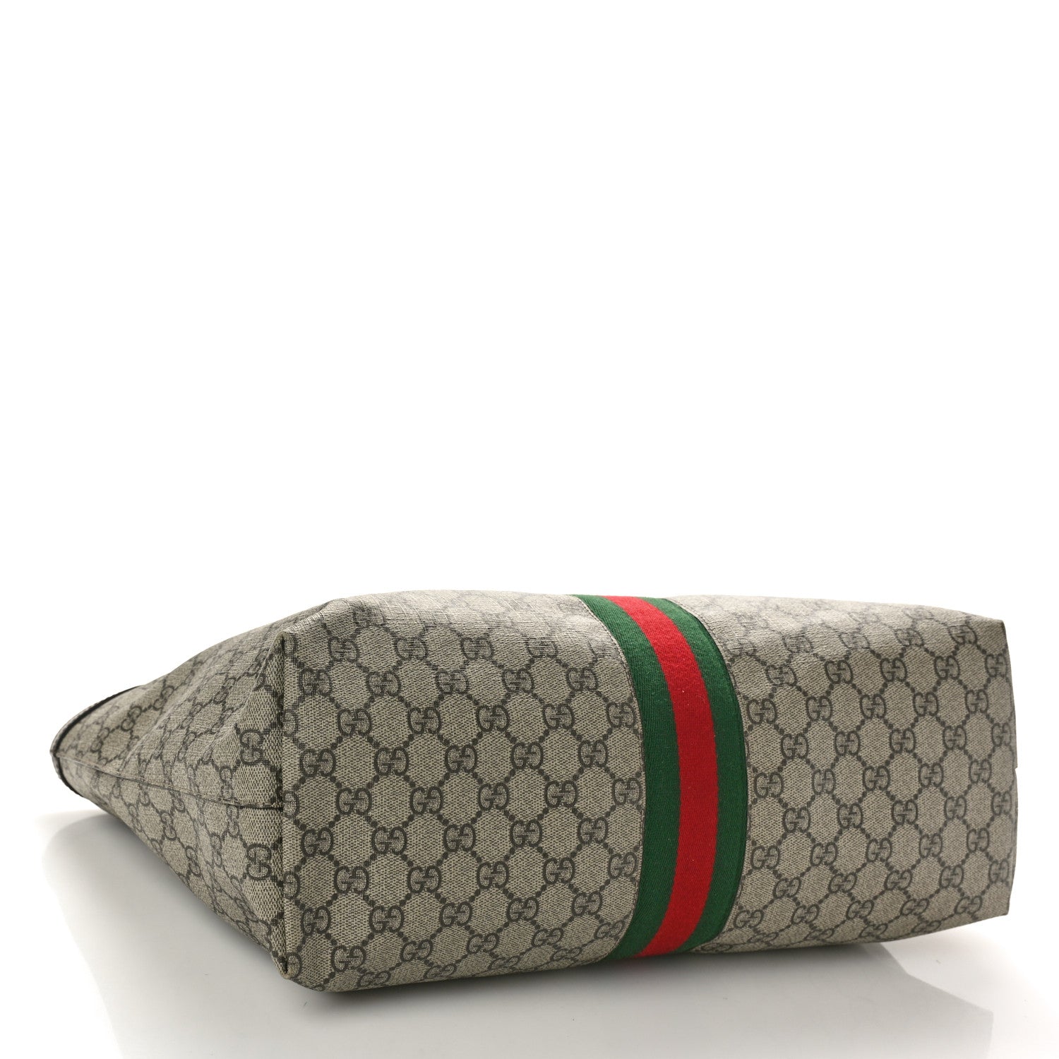 Gucci GG Supreme Monogram Medium Ophidia Shopping Tote Brown 4 of 15