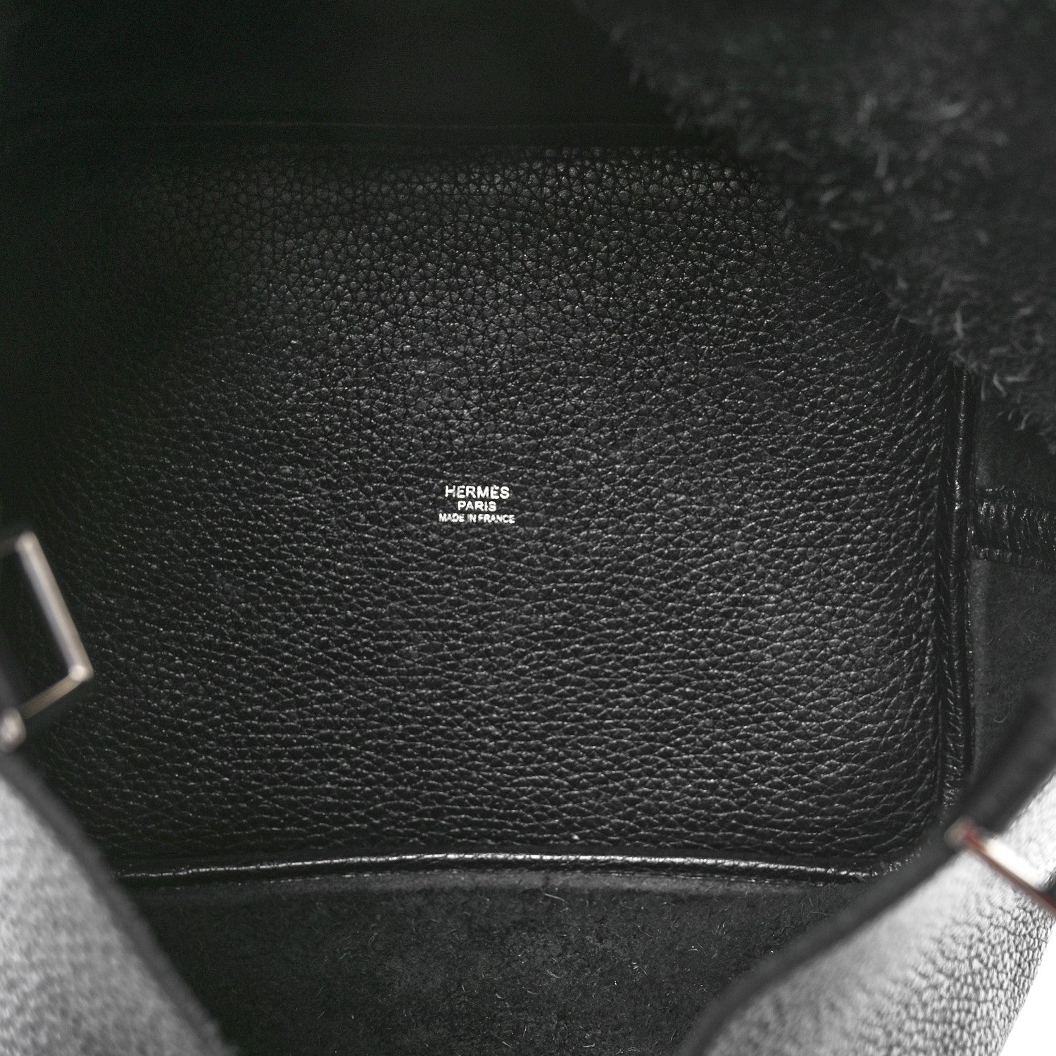 Hermes Taurillon Clemence Picotin Lock 22 MM Black 5 of 10